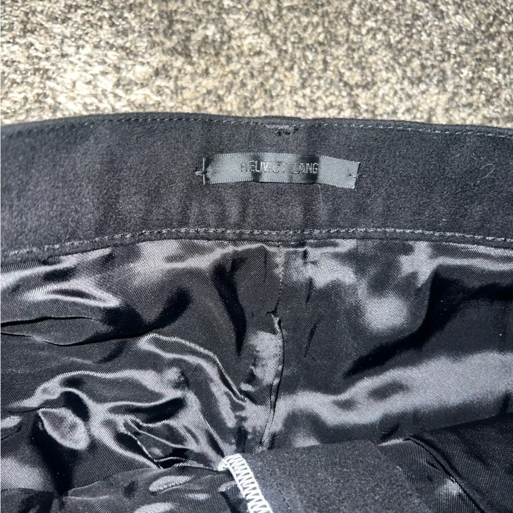 HELMUT LANG Femme Utility Denim Miniskirt Black size 27 NWT - Picture 7 of 15